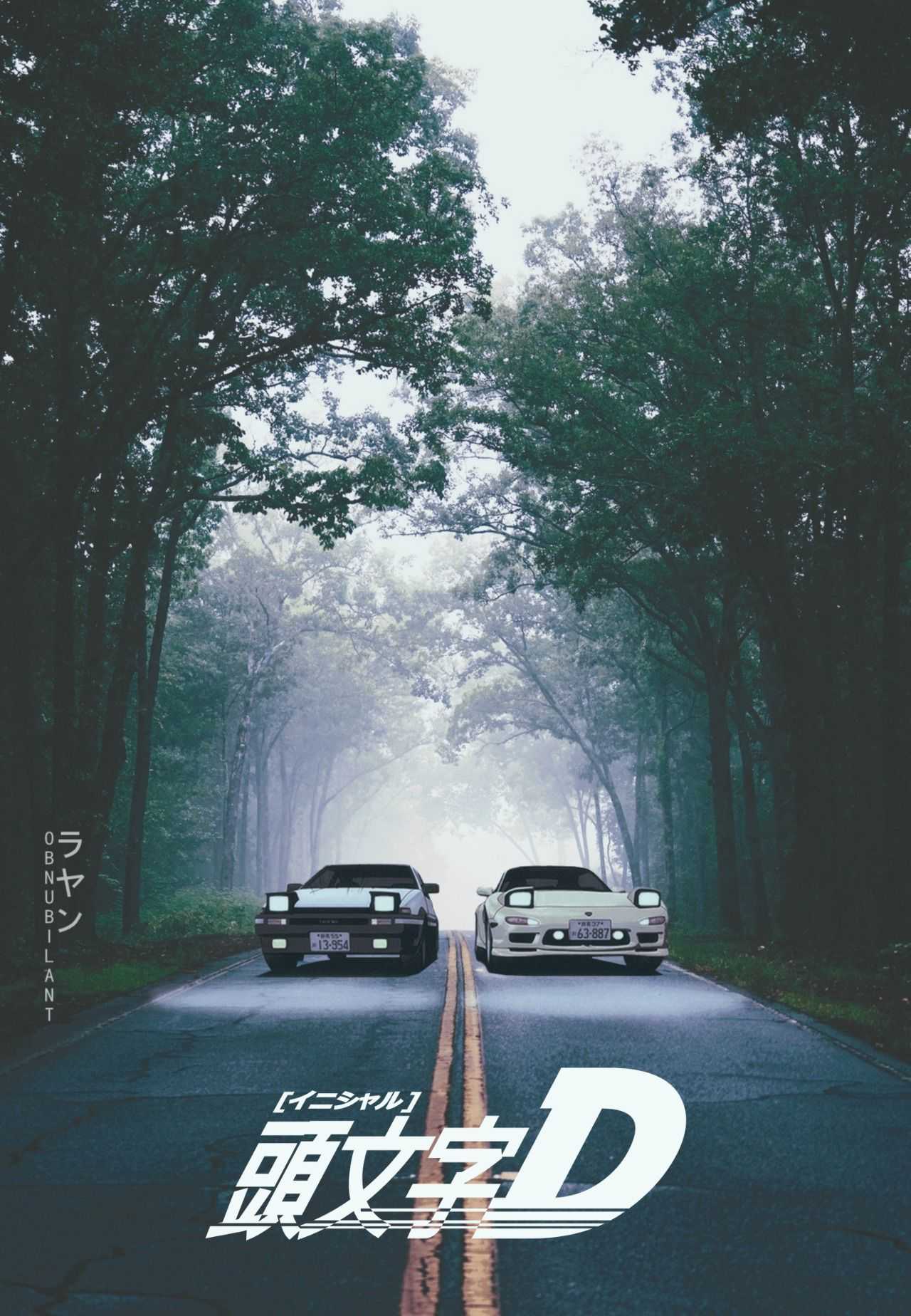 Background Initial D Wallpaper