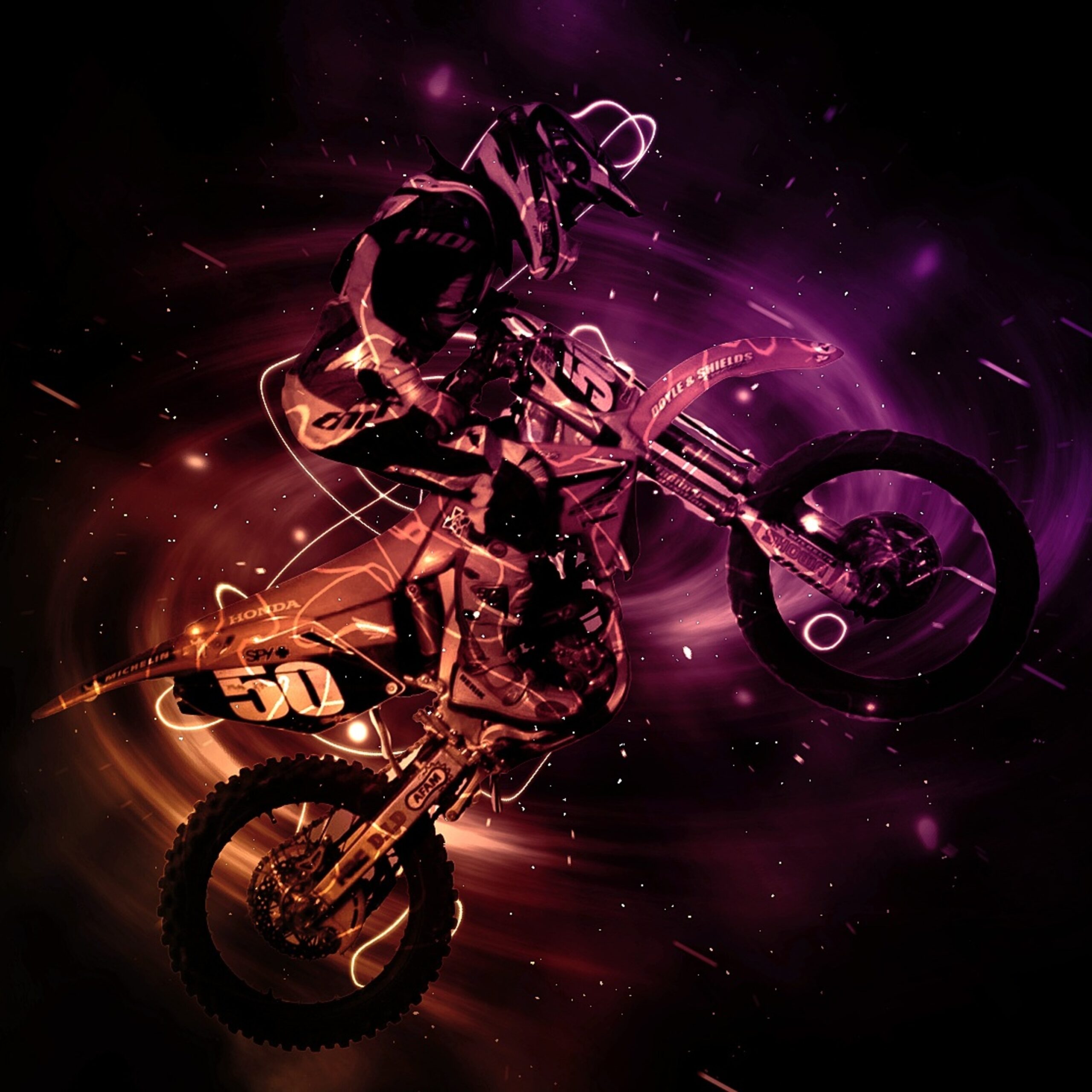 Background Dirt Bike Wallpaper