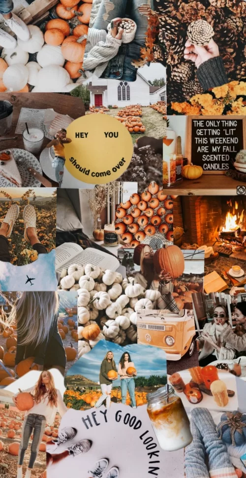 Background Fall Collage Wallpaper