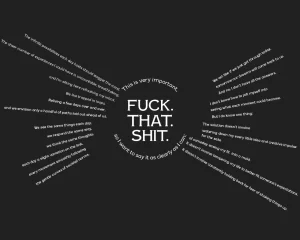 Fuck What People Think Wallpaper