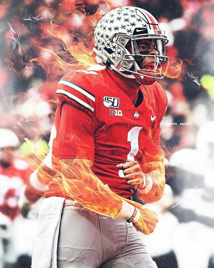 Background Justin Fields Wallpaper