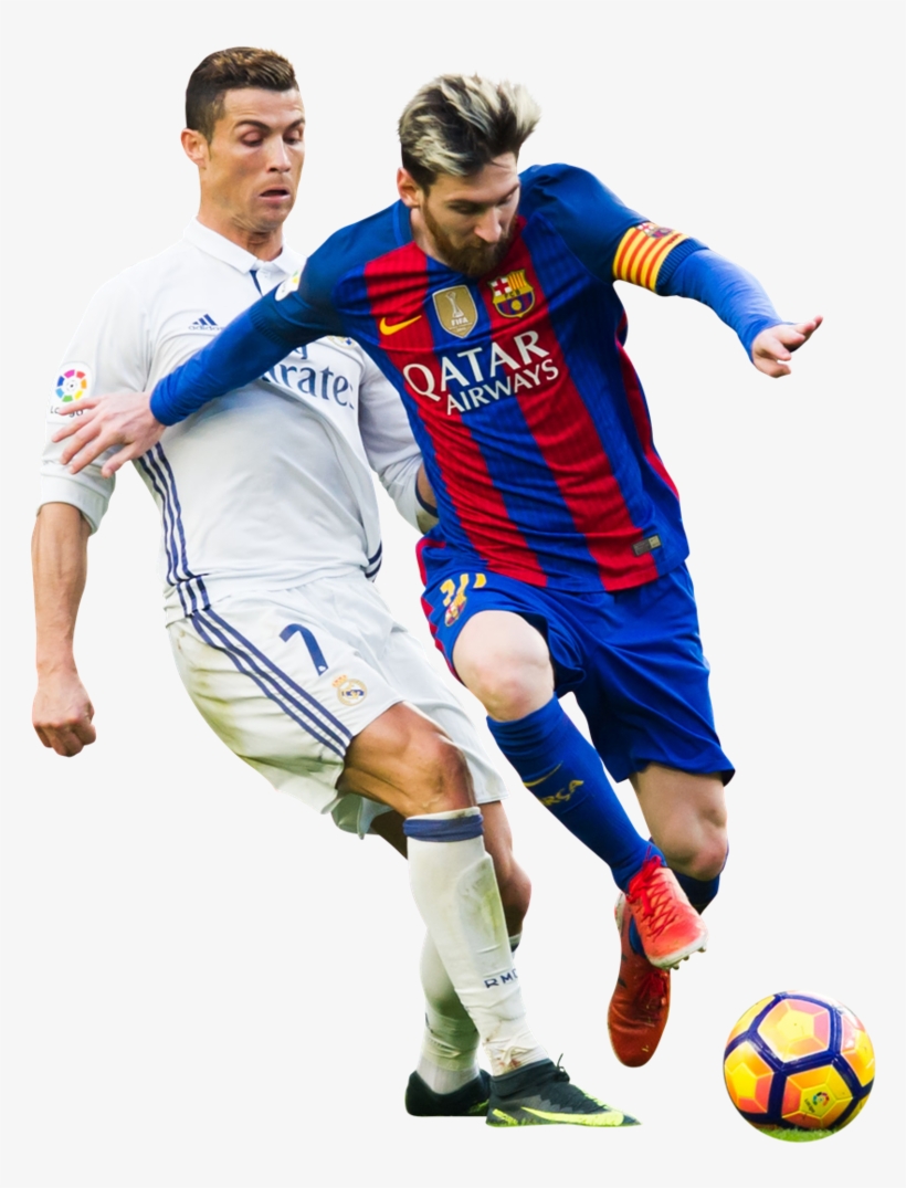Background Messi And Ronaldo Wallpaper