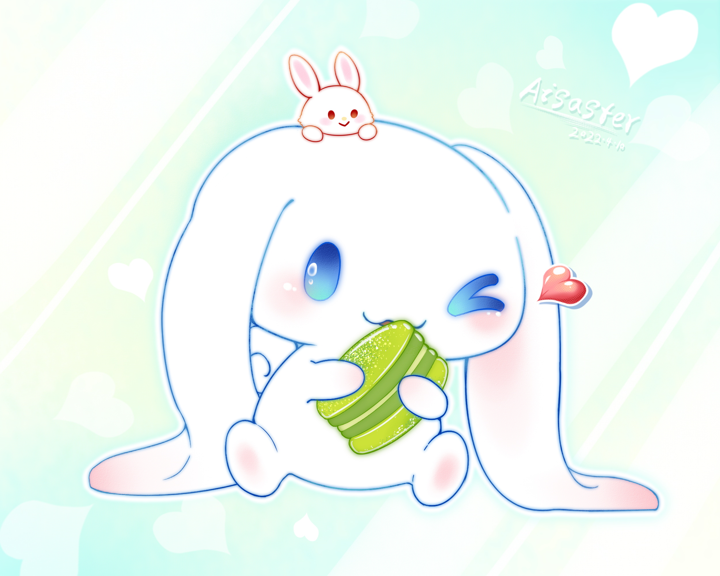 Background Cinnamoroll Wallpaper