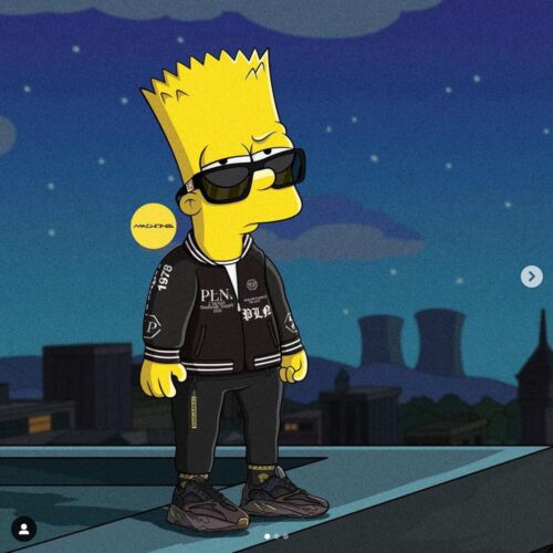 Background Bart Simpson Wallpaper