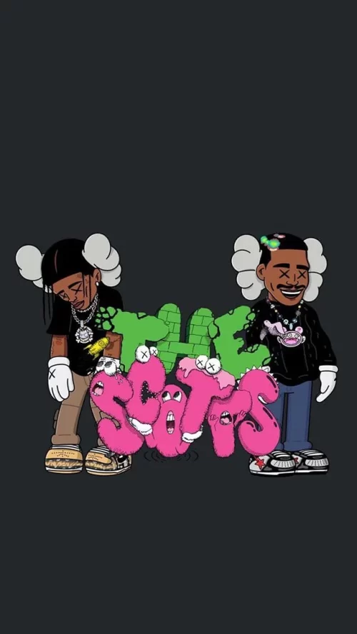 Background Kaws Wallpaper