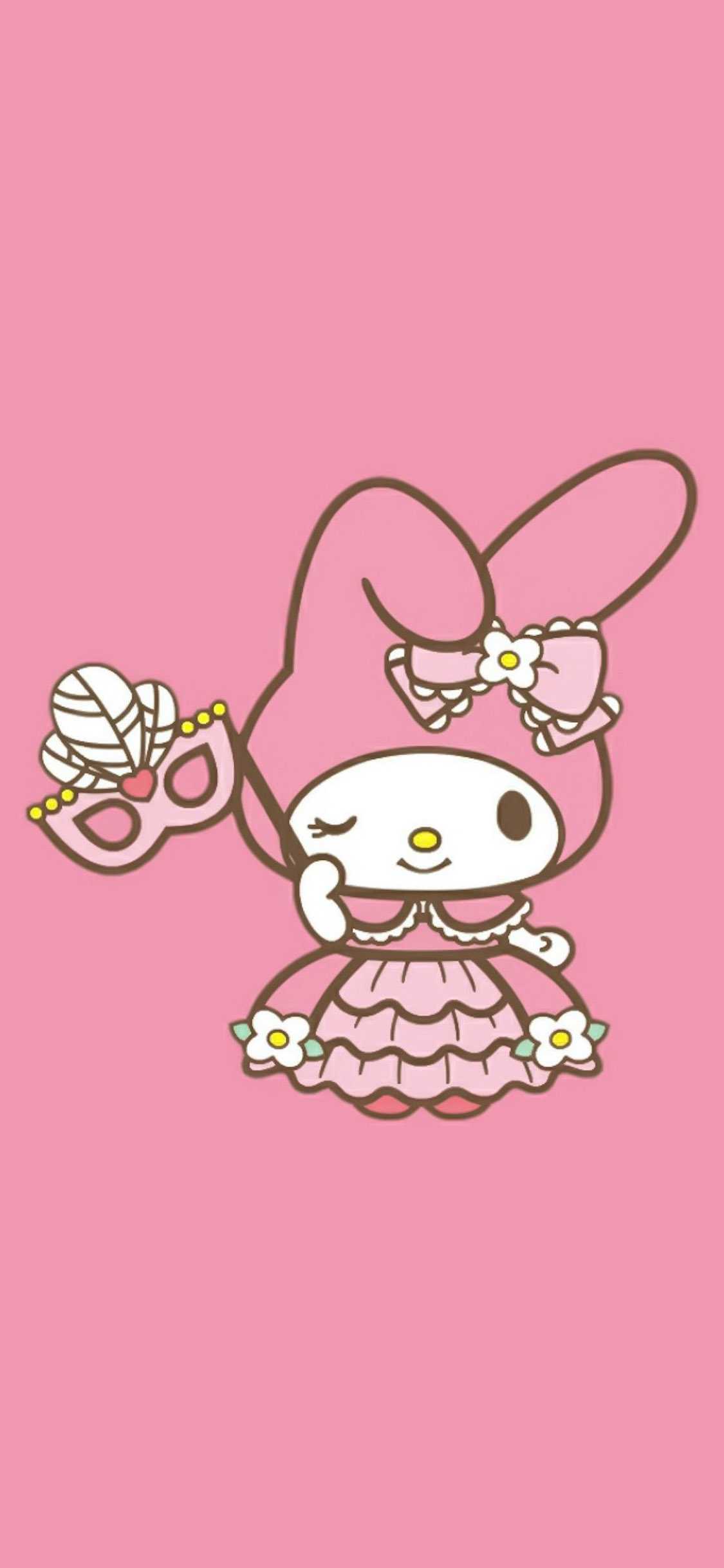 Background My Melody Wallpaper Enwallpaper