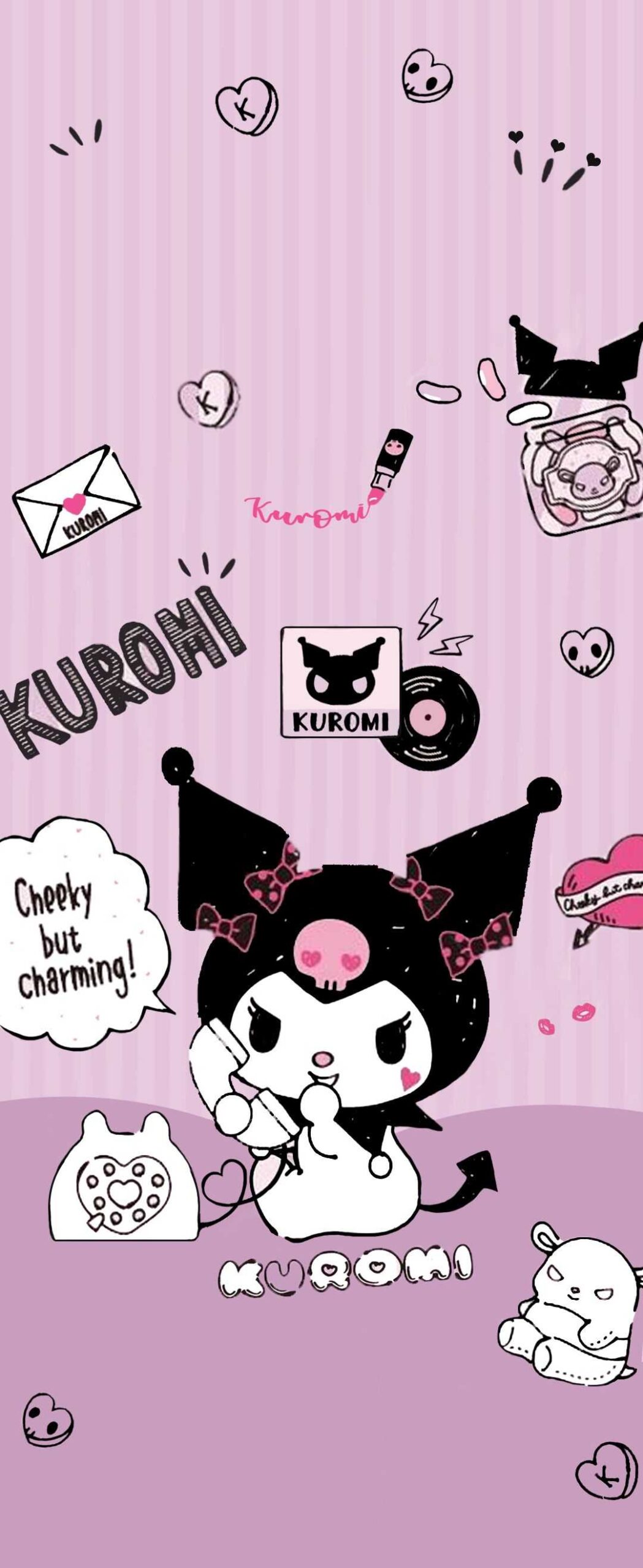 Background Kuromi Wallpaper