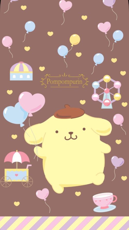 Background Pompompurin Wallpaper