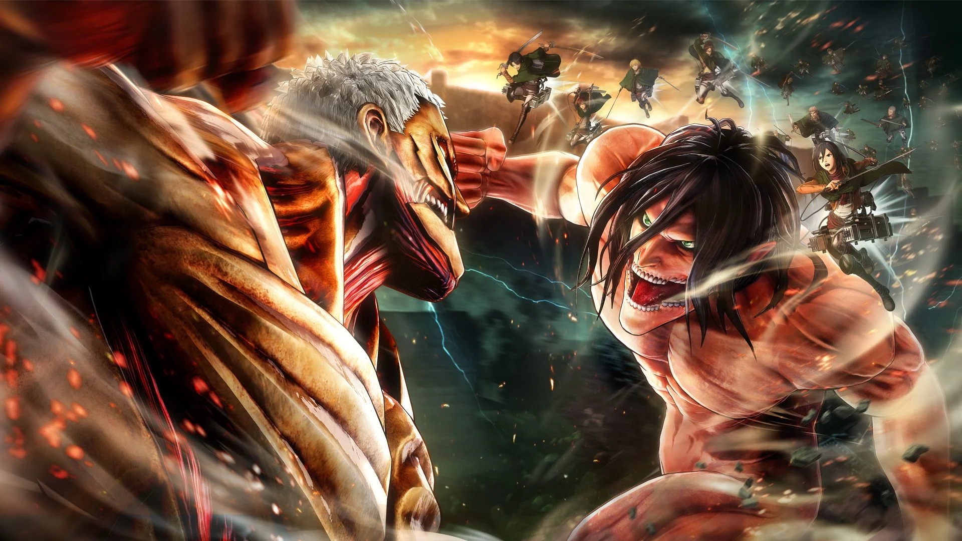 Attack On Titan Desktop Wallpaper