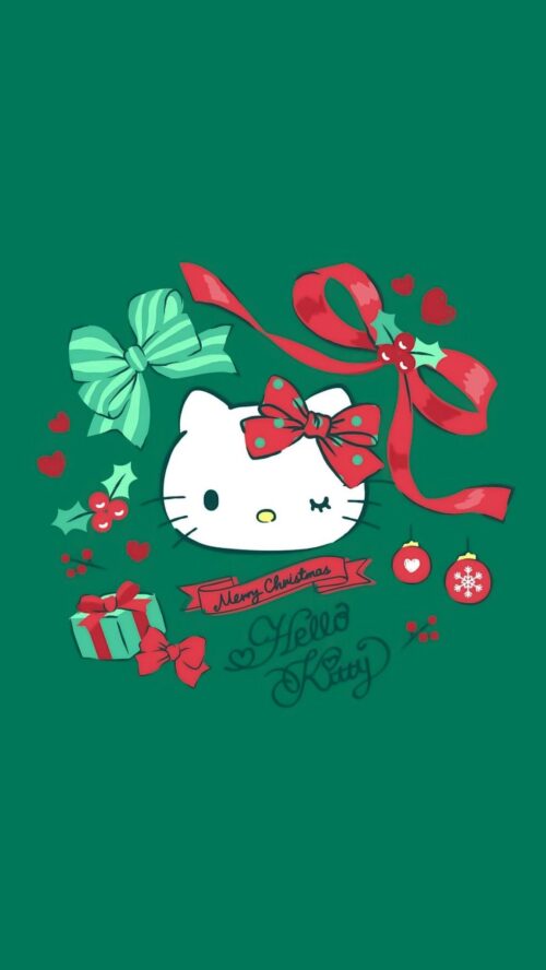 Background Sanrio Christmas Wallpaper