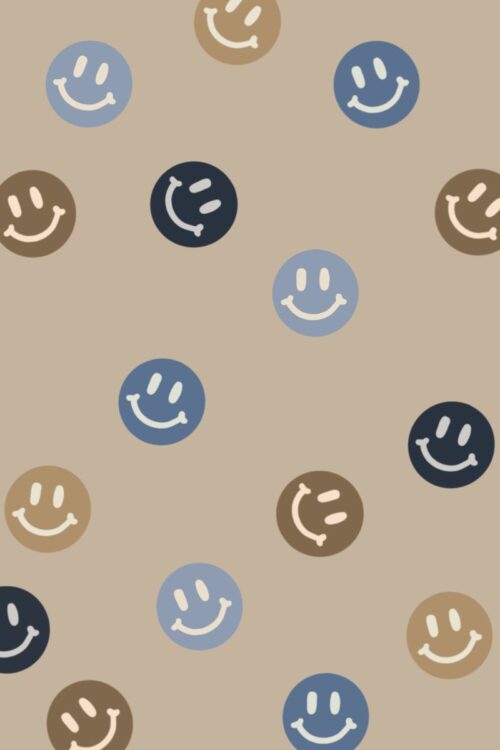 Background Smiley Face Wallpaper