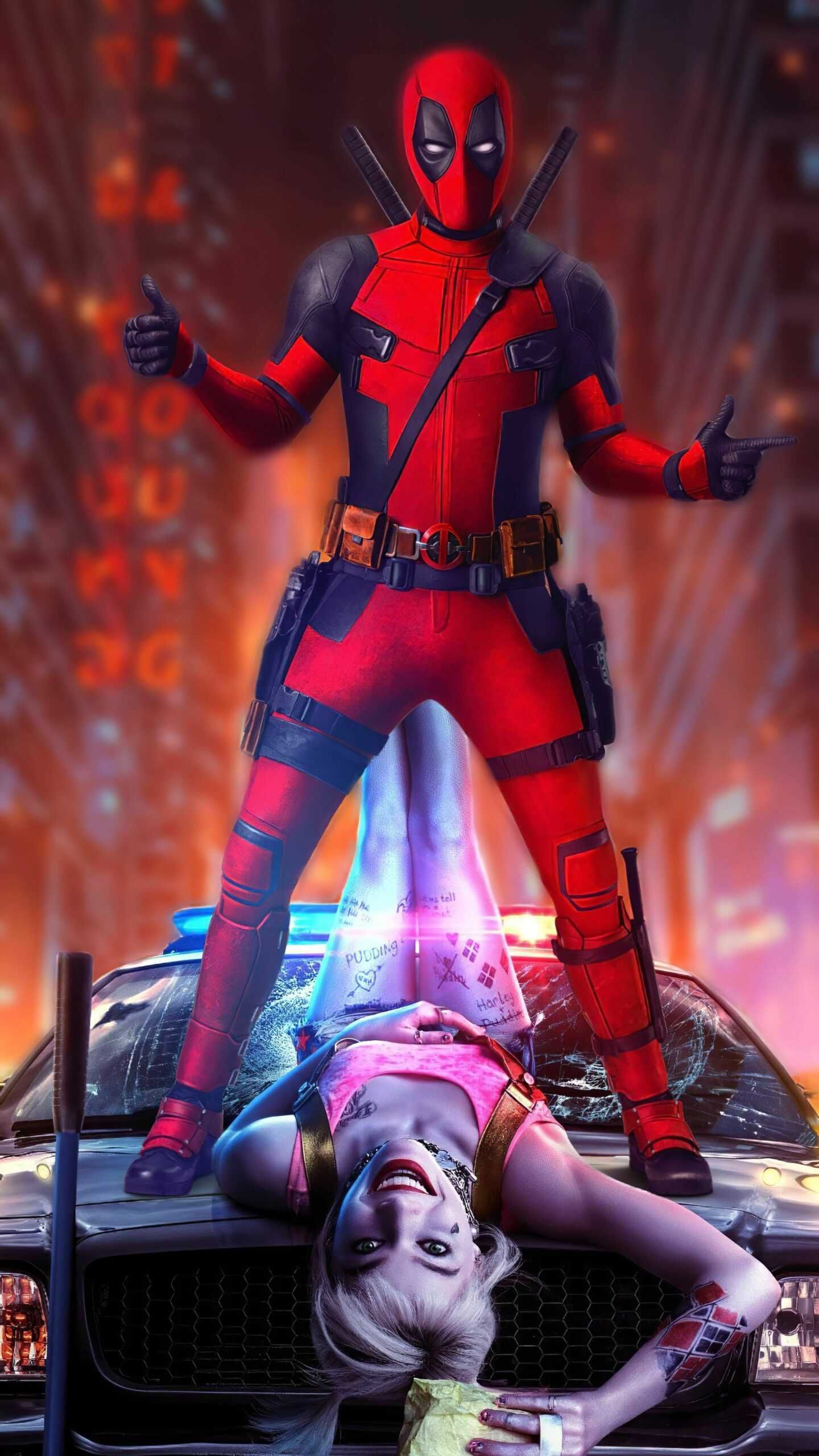 Background Deadpool Wallpaper