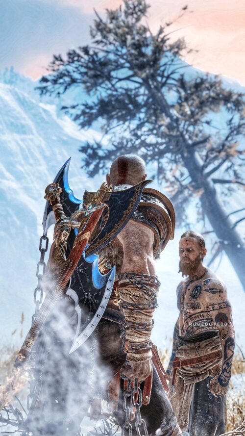 Background God Of War Ragnarok Wallpaper