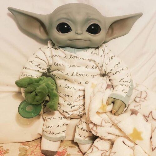 Background Baby Yoda Wallpaper