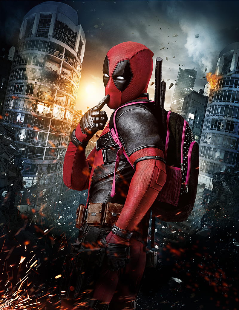 Background Deadpool Wallpaper