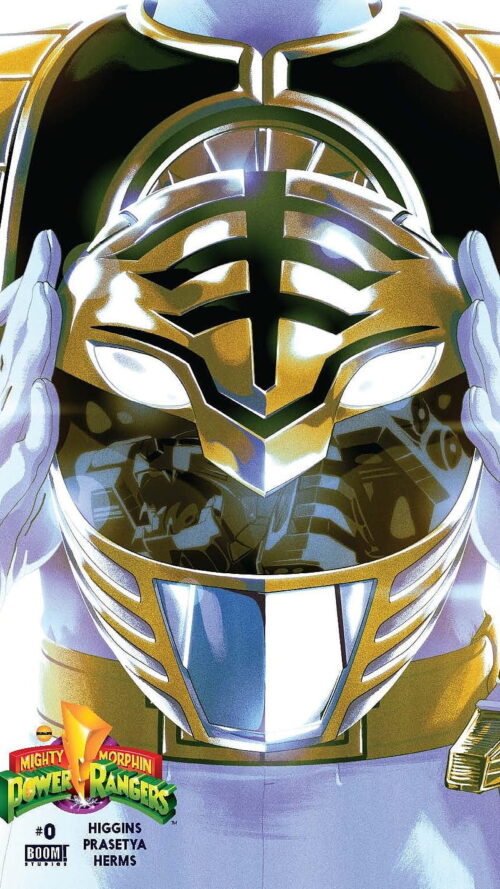 Background White Ranger Wallpaper