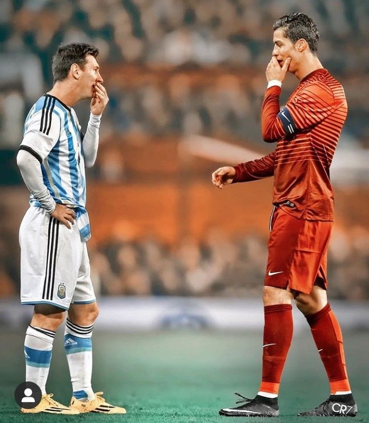 Background Messi And Ronaldo Wallpaper