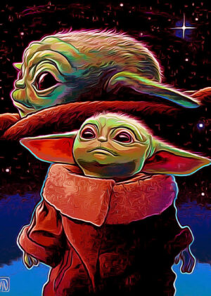 Background Baby Yoda Wallpaper
