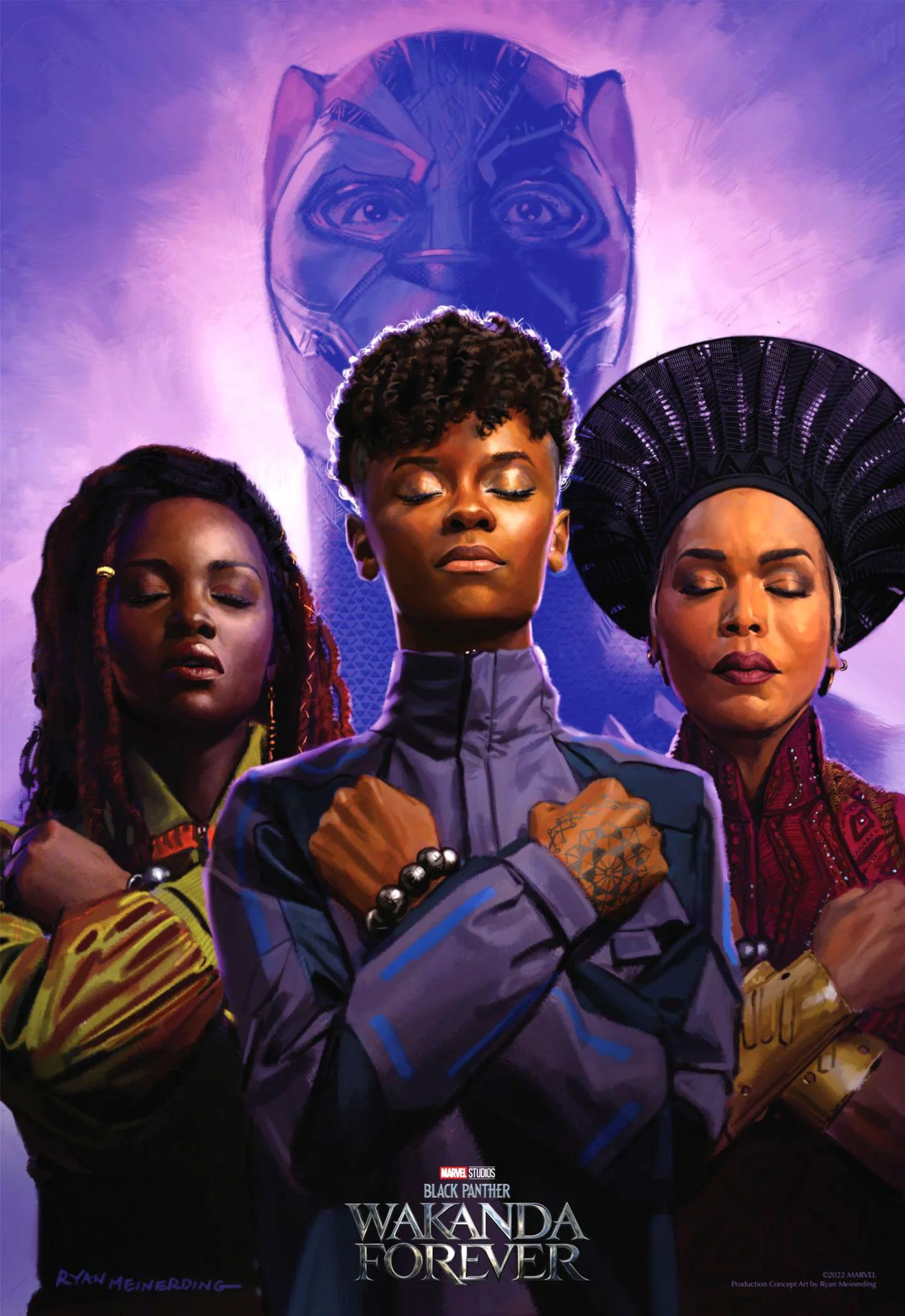 Background Wakanda Forever Wallpaper