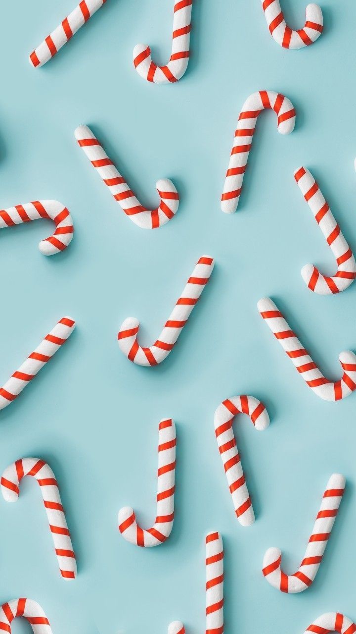 Background Candy Cane Wallpaper