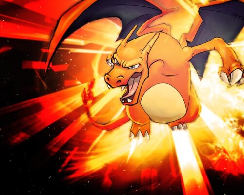 Background Charizard Wallpaper