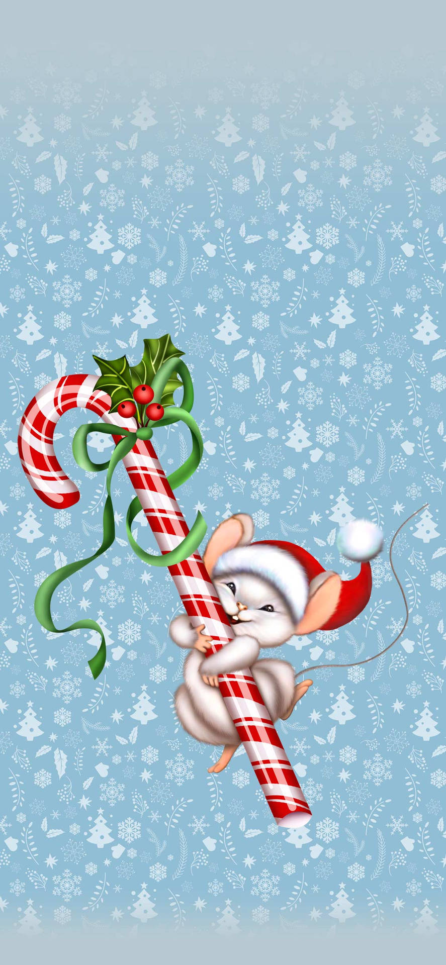 Background Candy Cane Wallpaper