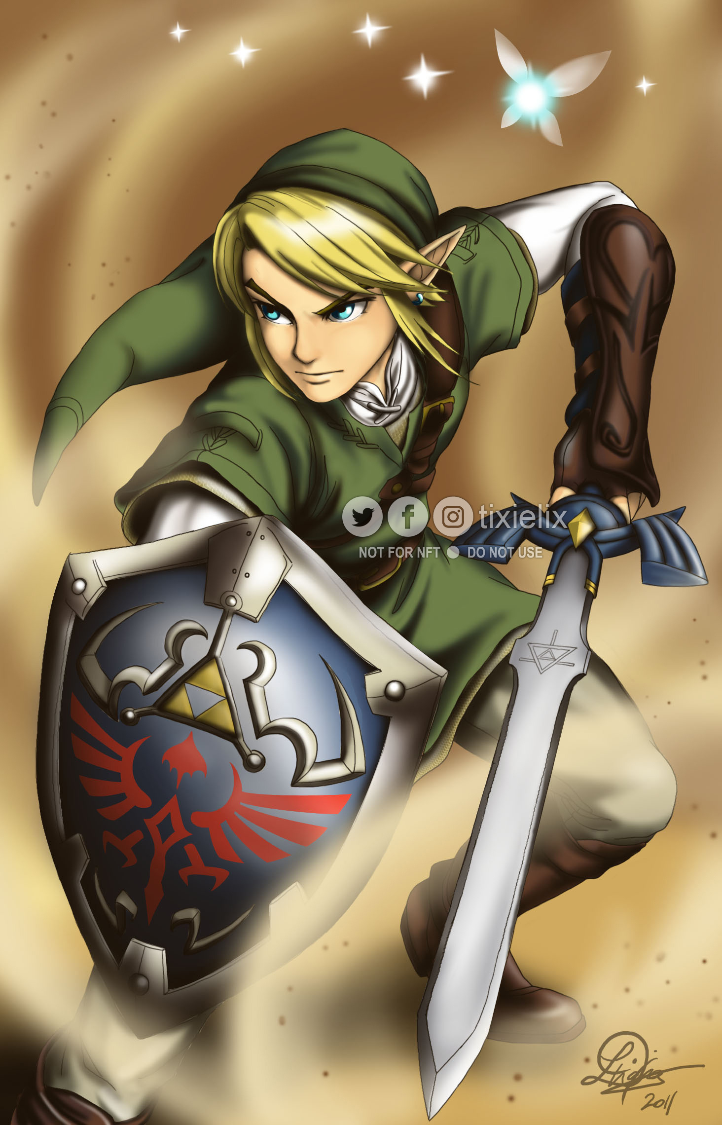 Link and Zelda wallpaper by LolianTriforce - Download on ZEDGE™