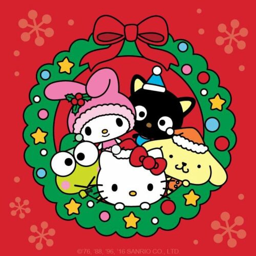 Background Sanrio Christmas Wallpaper