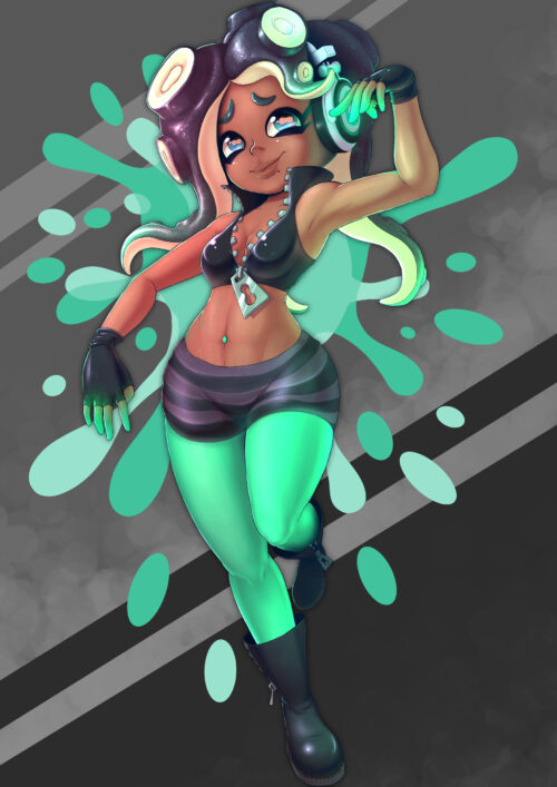 Background Splatoon Wallpaper