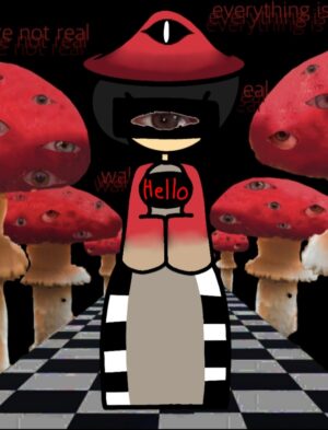 Background Weirdcore Wallpaper