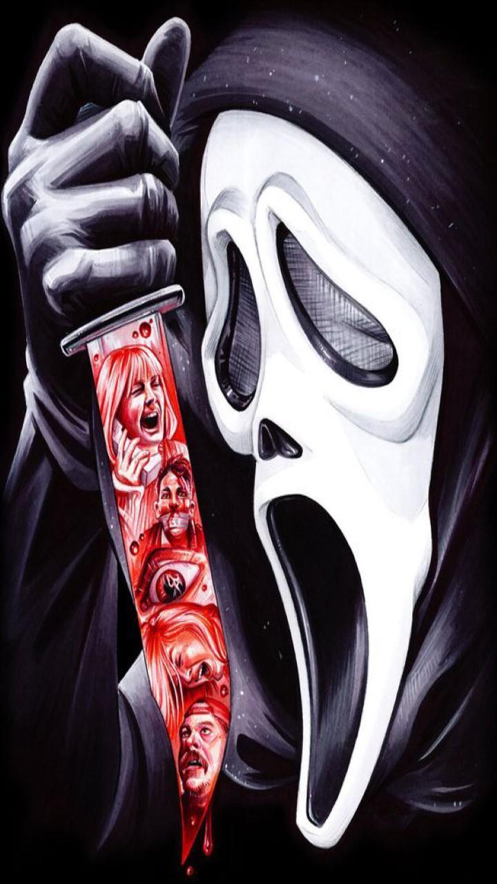 Ghostface Aasthetic Wallpaper