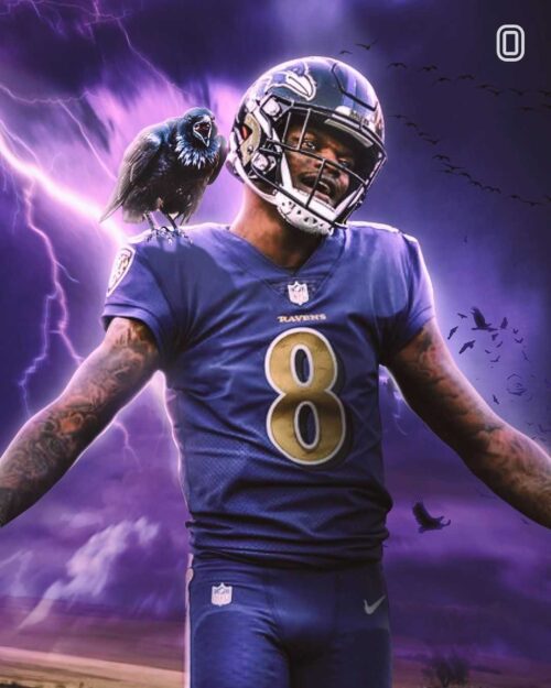 Background Lamar Jackson Wallpaper