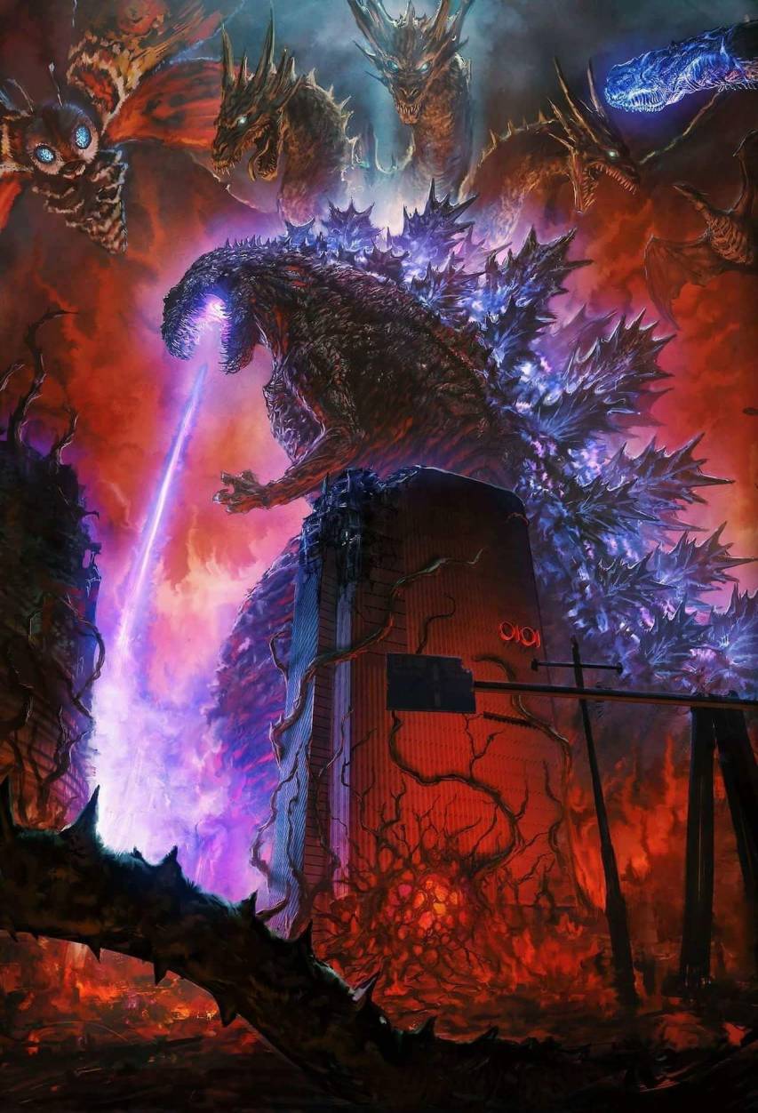 Background Godzilla Wallpaper