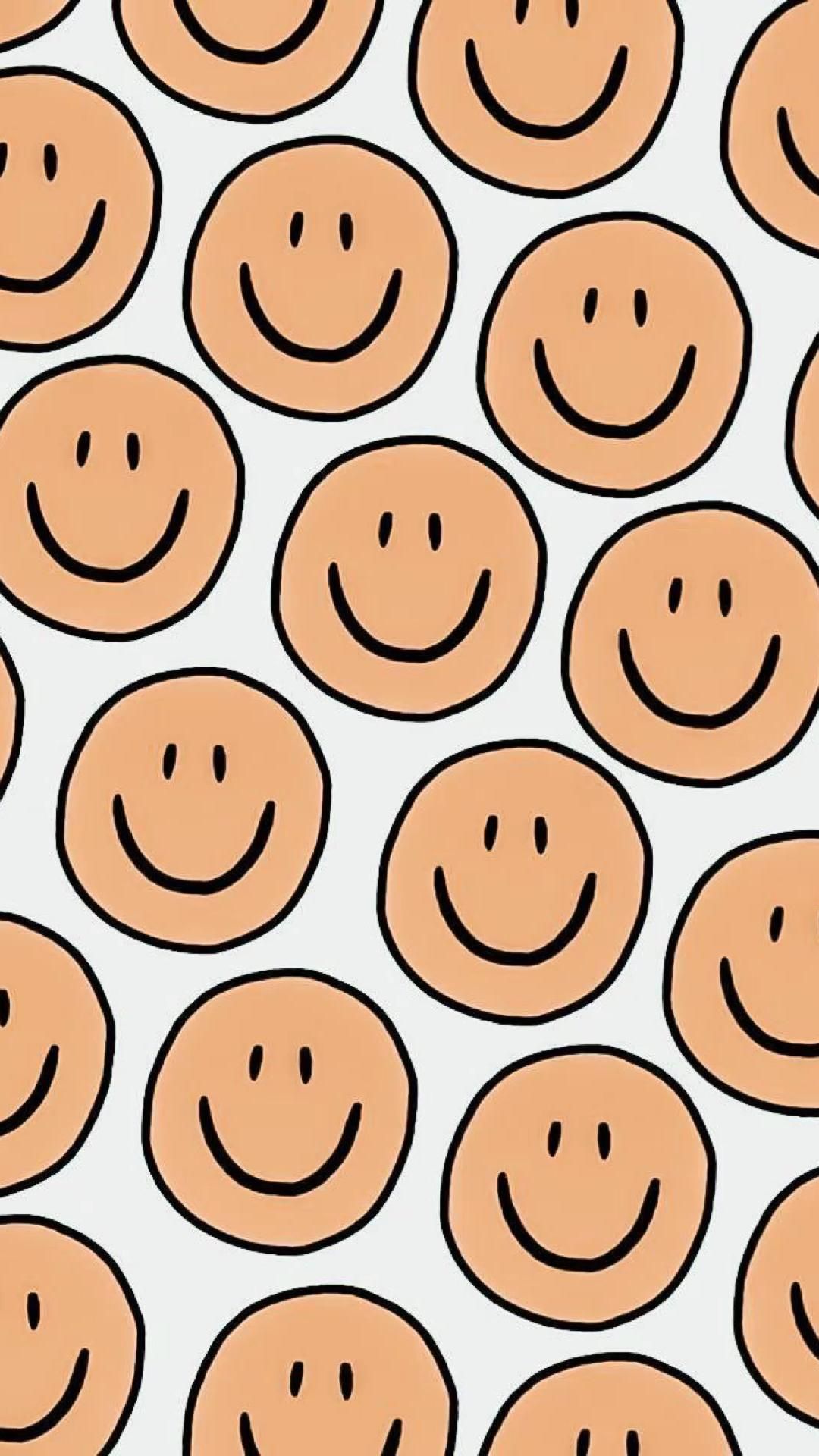 Background Smiley Face Wallpaper