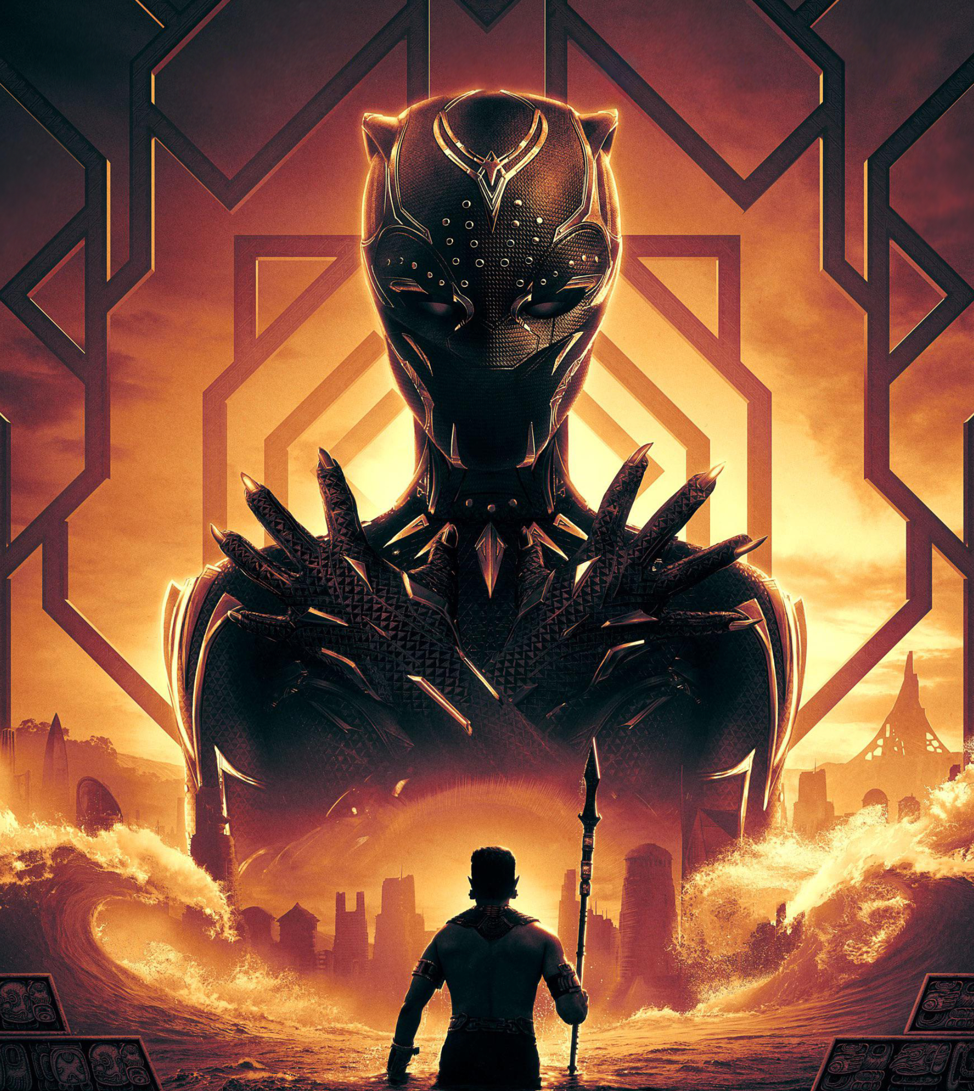 Background Wakanda Forever Wallpaper