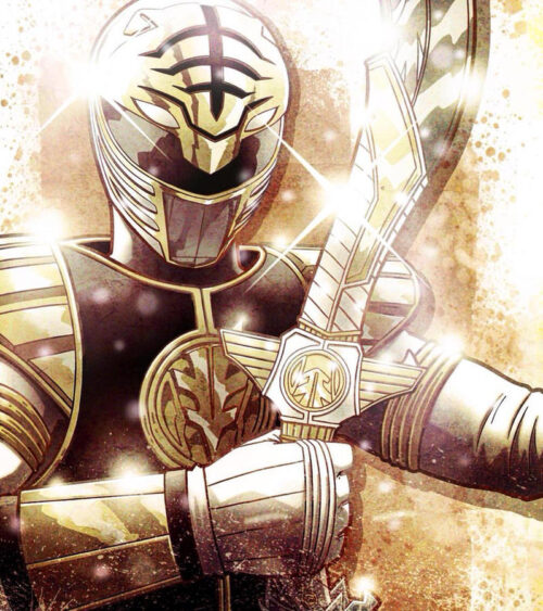 Background White Ranger Wallpaper