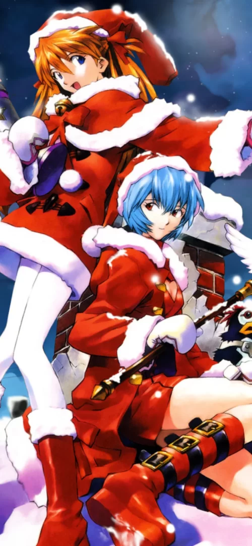 Background Anime Christmas Wallpaper