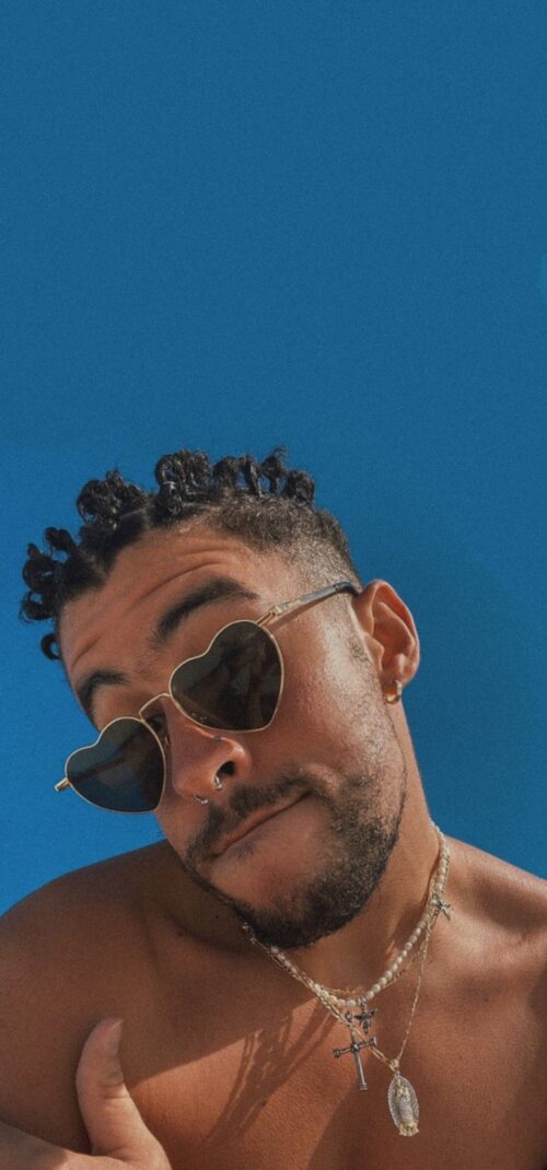 Background Bad Bunny Wallpaper