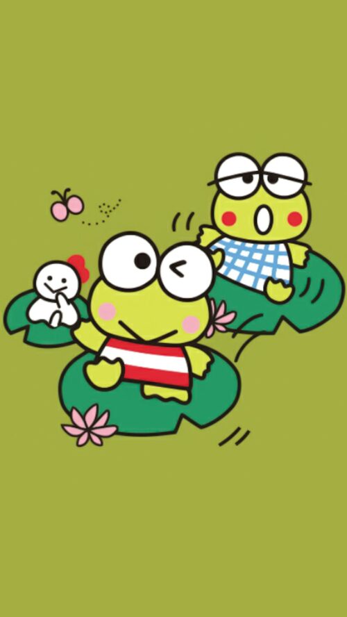 Background Keroppi Wallpaper