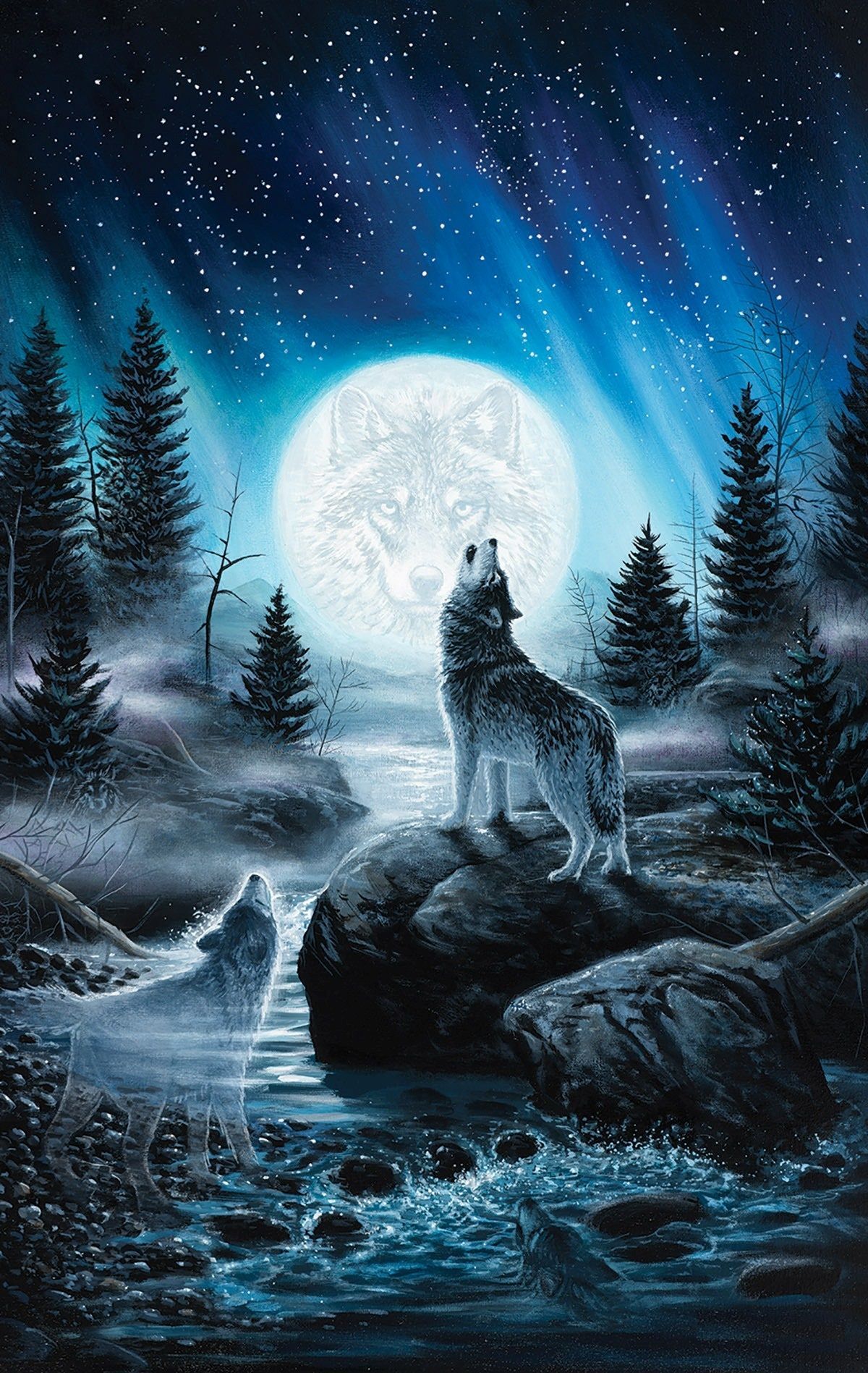 Background Wolf Wallpaper