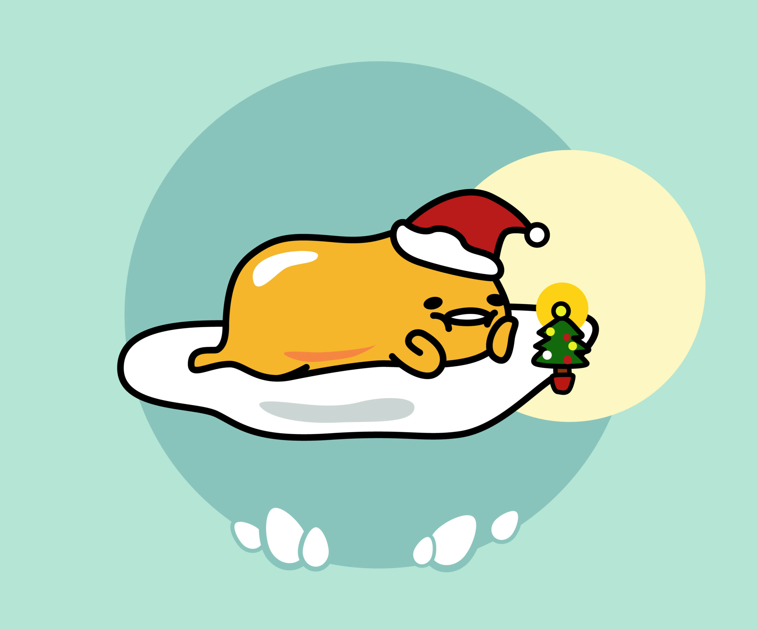 Background Gudetama Wallpaper