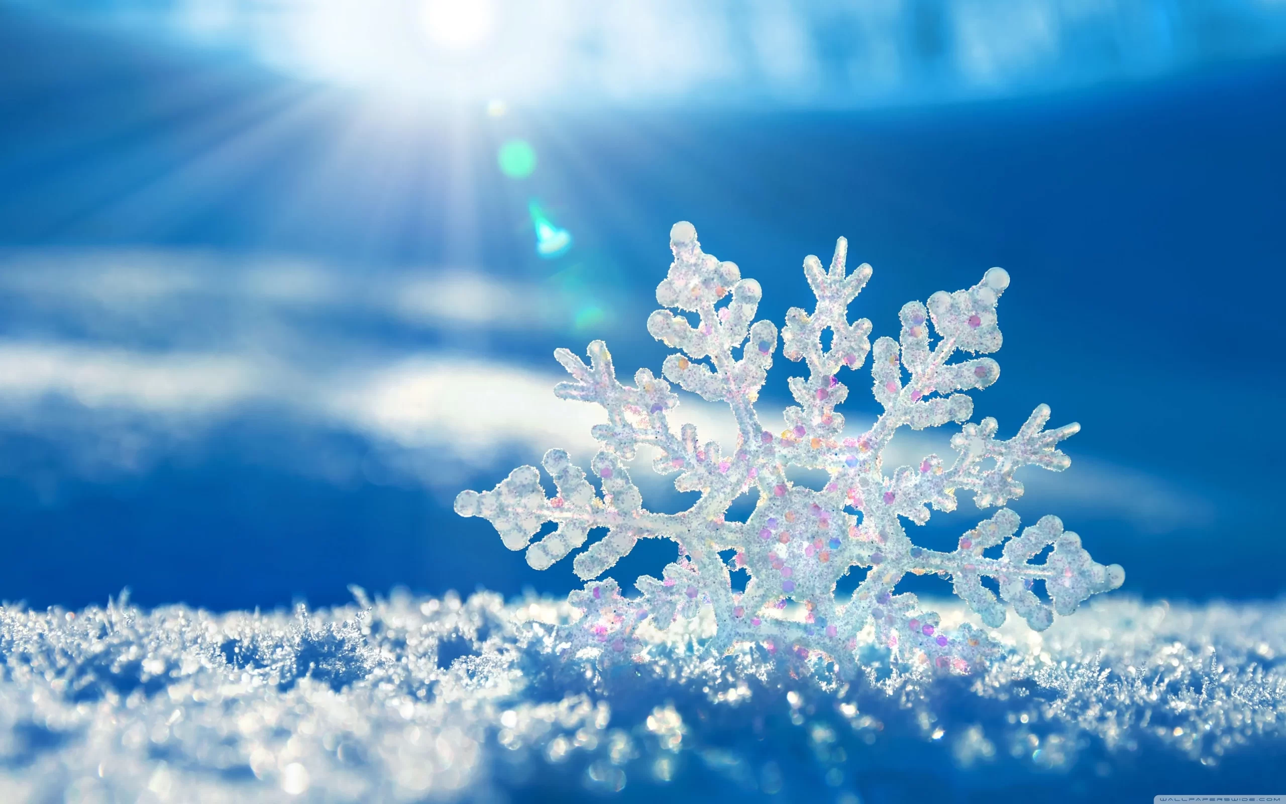 Snowflake Desktop Wallpaper