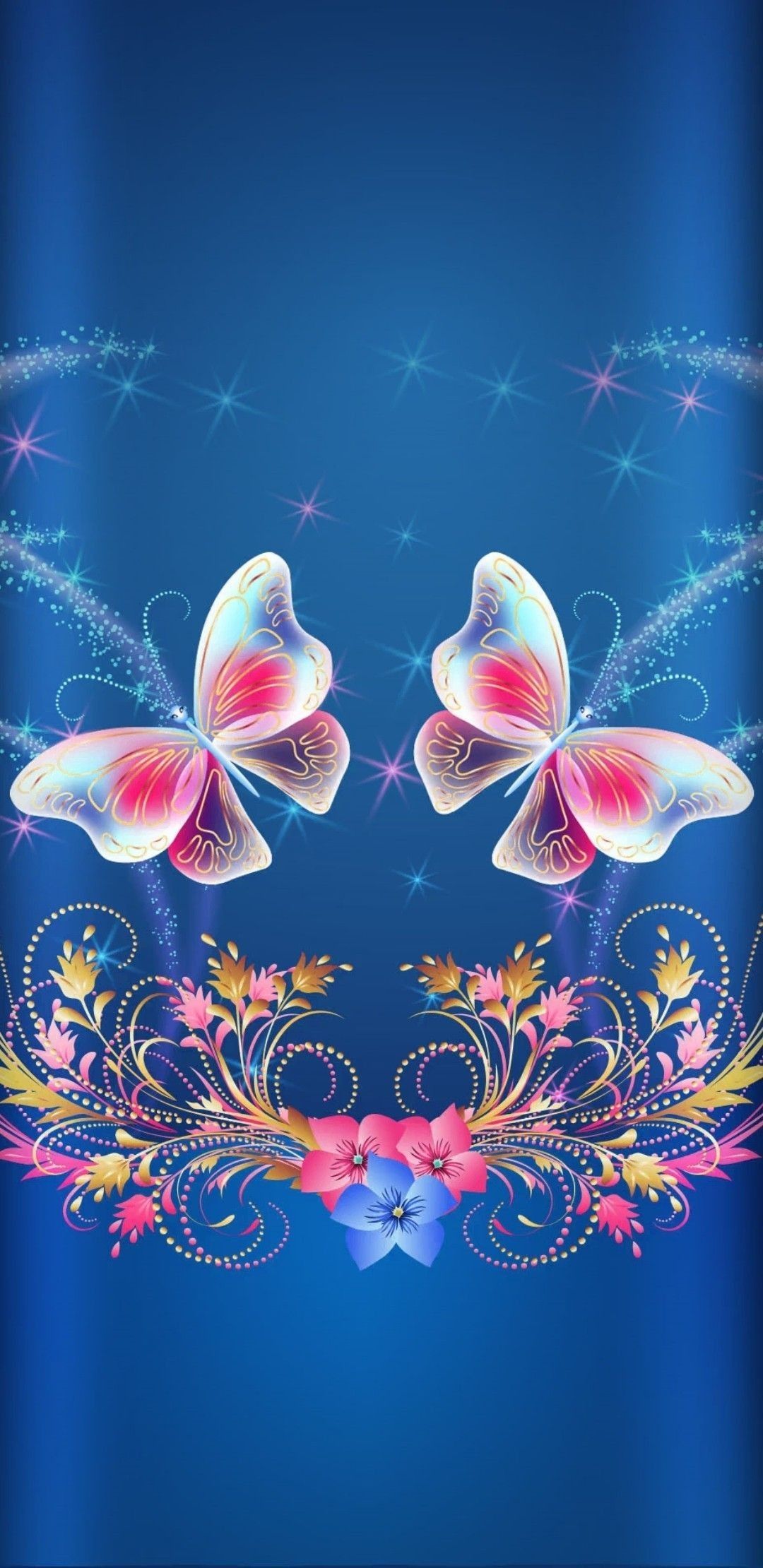 Background Butterfly Wallpaper