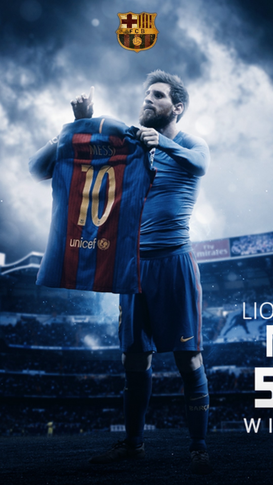 Background Messi Wallpaper