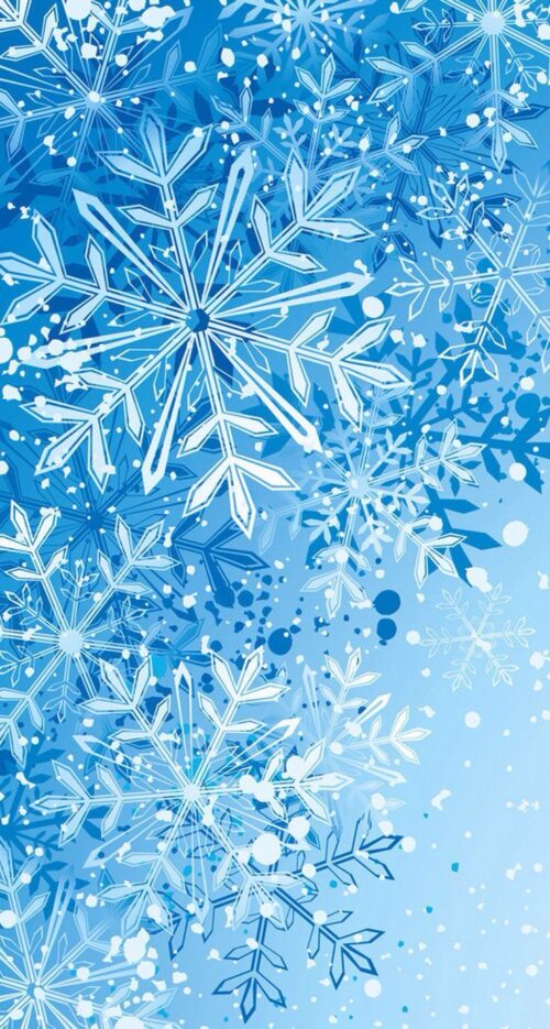 Background Snowflake Wallpaper