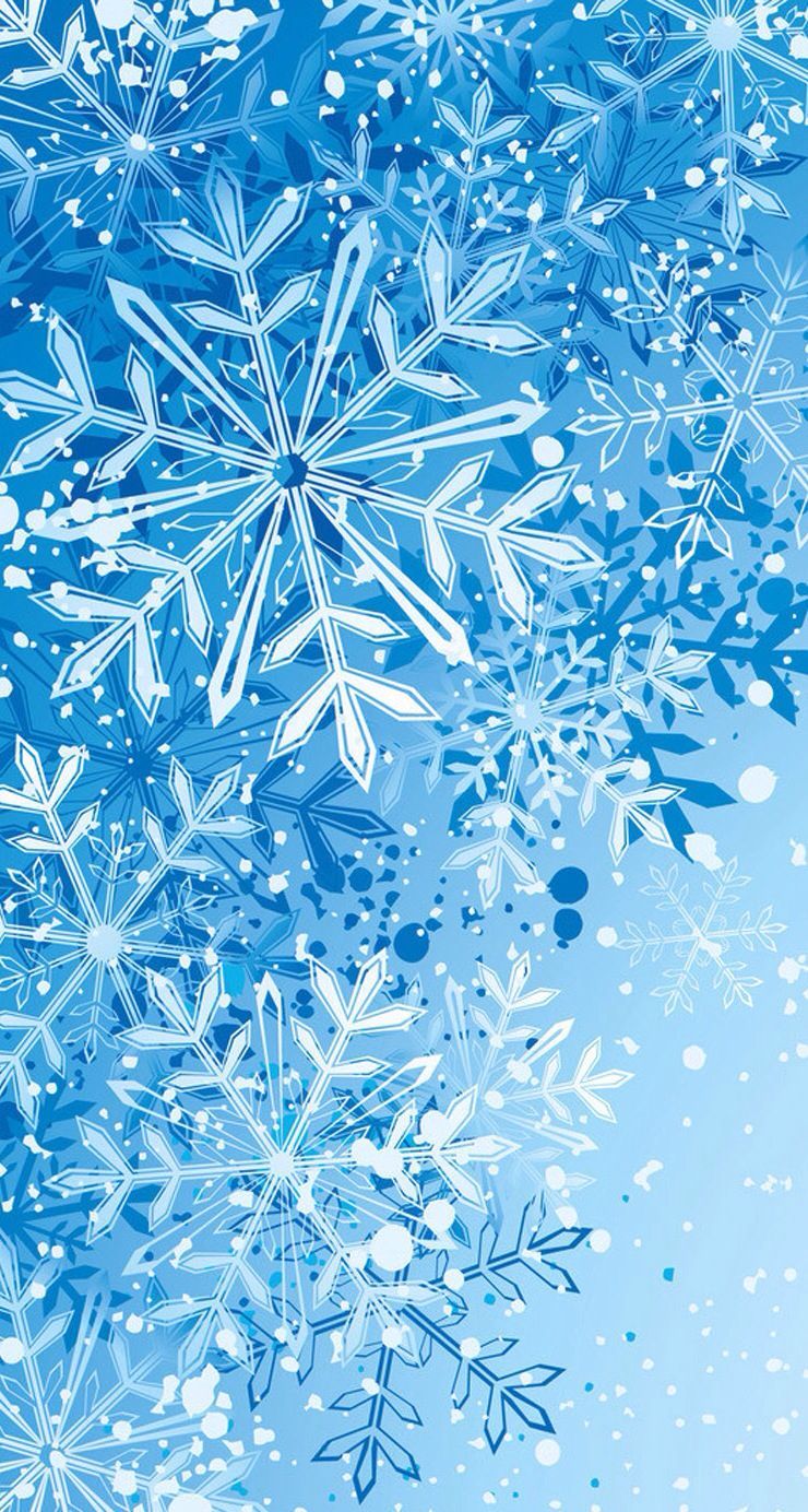 Background Snowflake Wallpaper