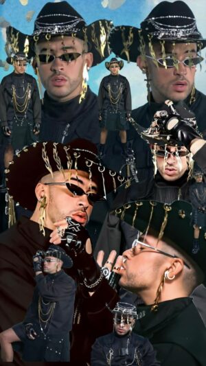 Background Bad Bunny Wallpaper