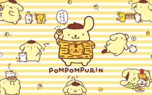 Pompompurin Desktop Wallpaper