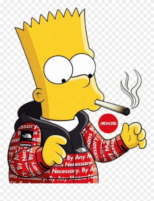 Background Bart Simpson Wallpaper