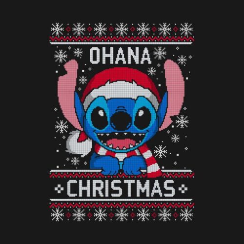 Background Stitch Christmas Wallpaper